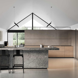 Artematica Tactile Walnut with Pewter Stainless Steel New Logica